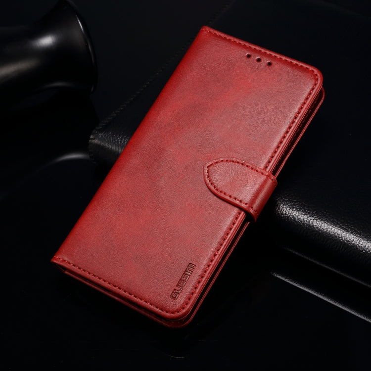 GUSSIM Knižkové puzdro pre Samsung Galaxy A52 / A52s / A52 5G - červené
