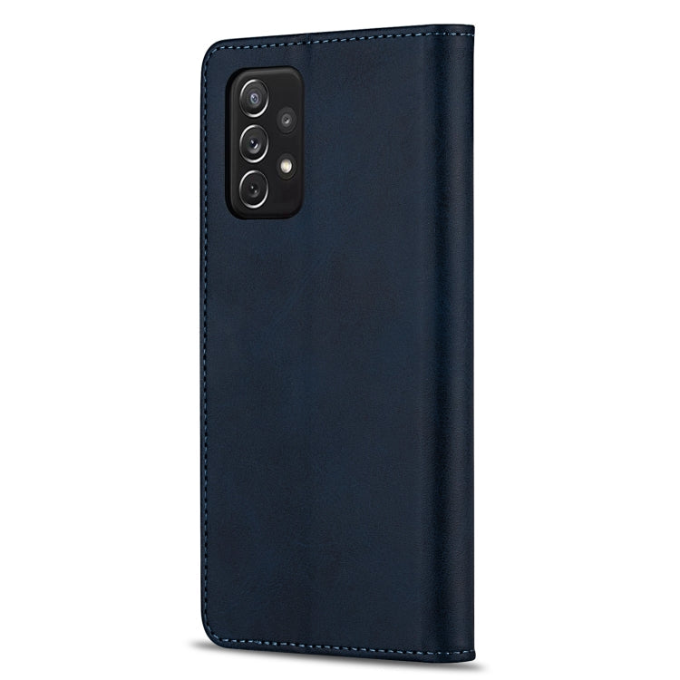 GUSSIM Knižkové puzdro pre Samsung Galaxy A52 / A52s / A52 5G - modré