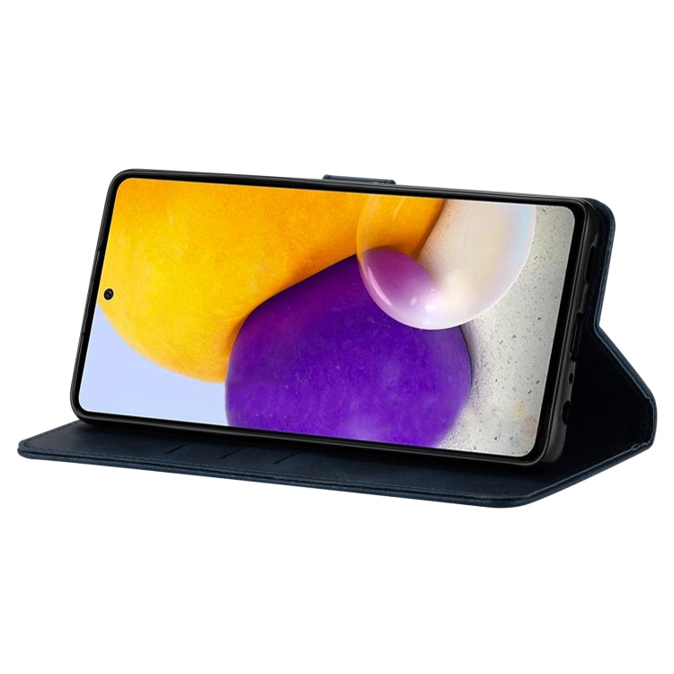 GUSSIM Knižkové puzdro pre Samsung Galaxy A52 / A52s / A52 5G - modré