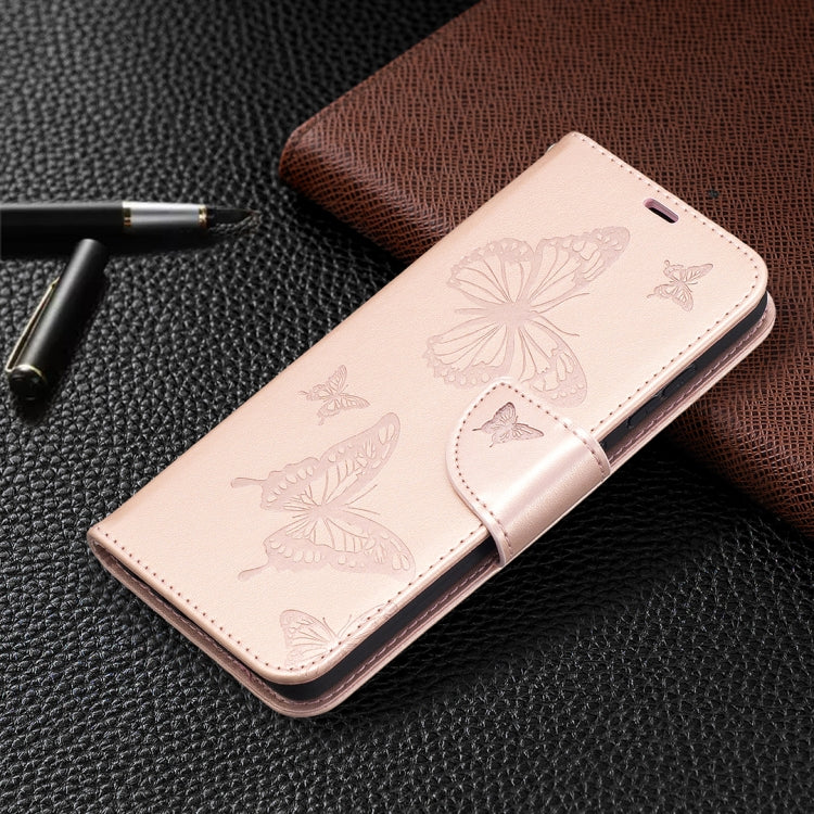BUTTERFLY Knižkové puzdro pre Samsung Galaxy A52 / A52s / A52 5G - ružové