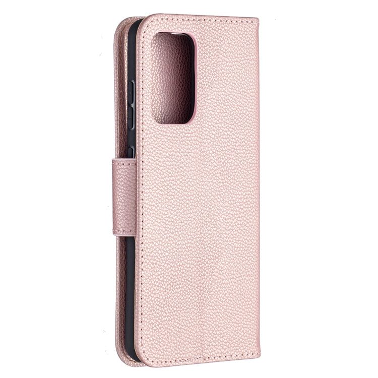 LAMBSKIN Knižkové puzdro pre Samsung Galaxy A52 / A52s / A52 5G - ružové