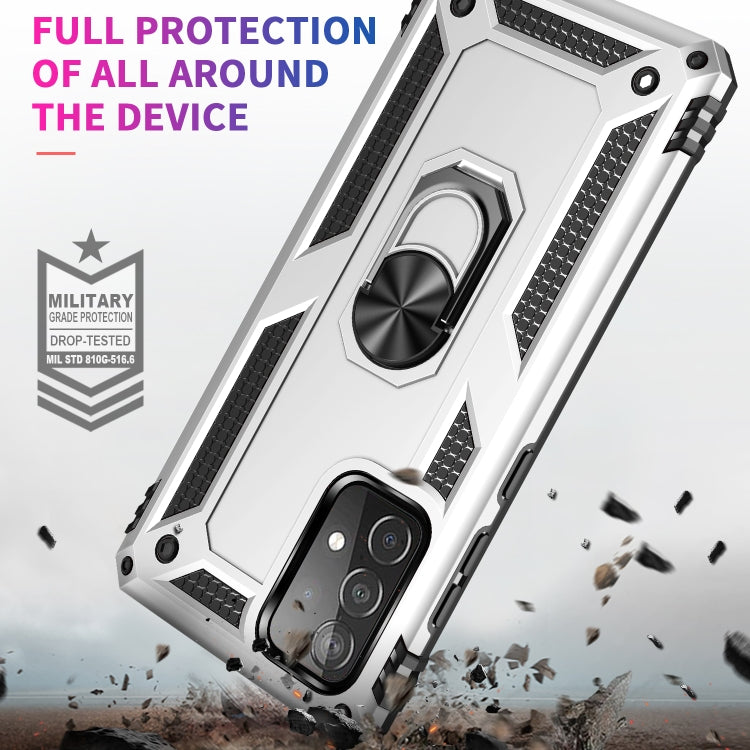 RING ARMOR Tvrdený kryt pre Samsung Galaxy A52 / A52s / A52 5G - sivý