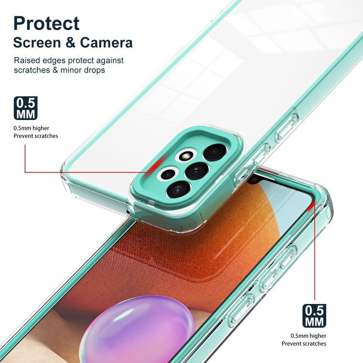 FRAME Zadný kryt pre Samsung Galaxy A52 / A52s / A52 5G - zelený