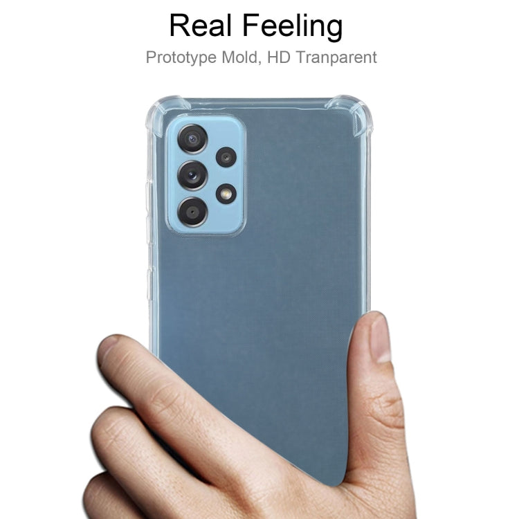 TRANSPARENTNÝ Silikónový obal pre Samsung Galaxy A52 / A52s / A52 5G - priesvitný