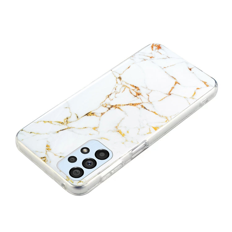 MARBLE Zadný kryt pre Samsung Galaxy A53 5G - biely