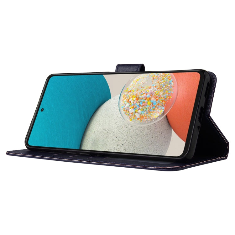 SOLID Knižkové puzdro pre Samsung Galaxy A53 5G - modré