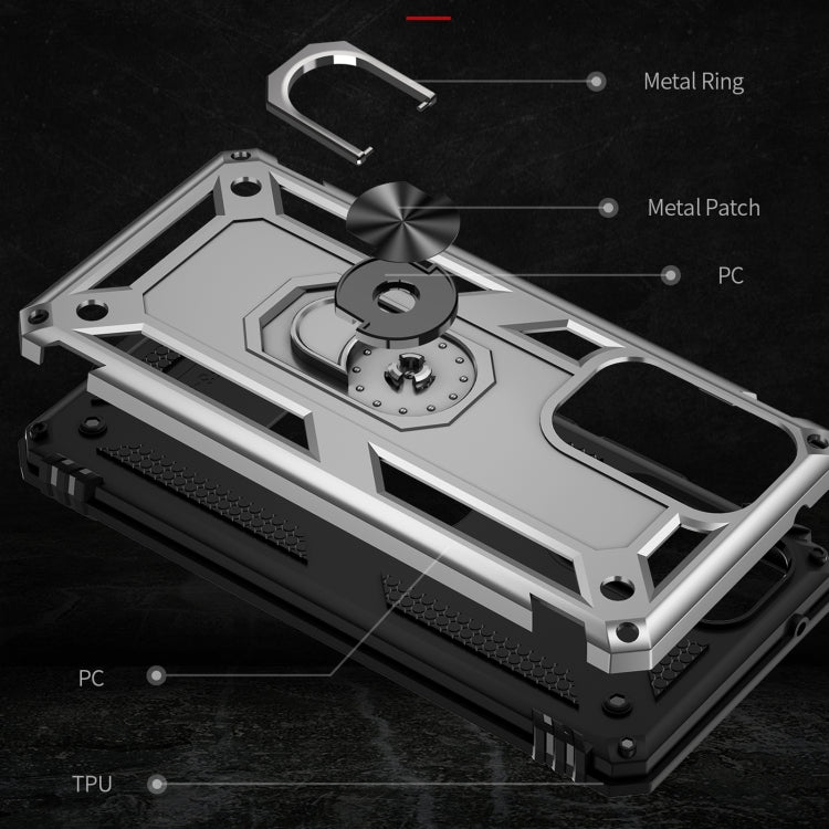 RING ARMOR Tvrdený kryt pre Samsung Galaxy A53 5G - sivý