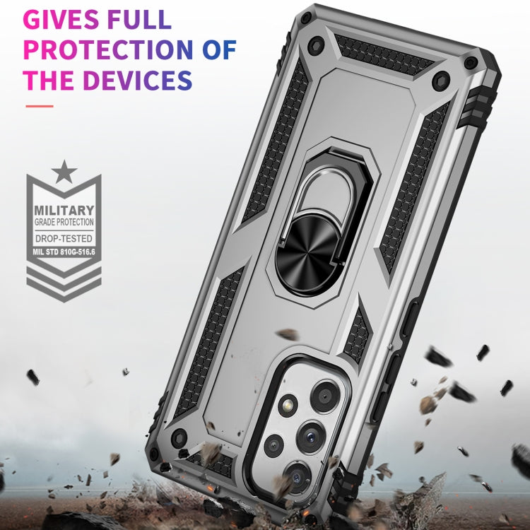 RING ARMOR Tvrdený kryt pre Samsung Galaxy A53 5G - sivý