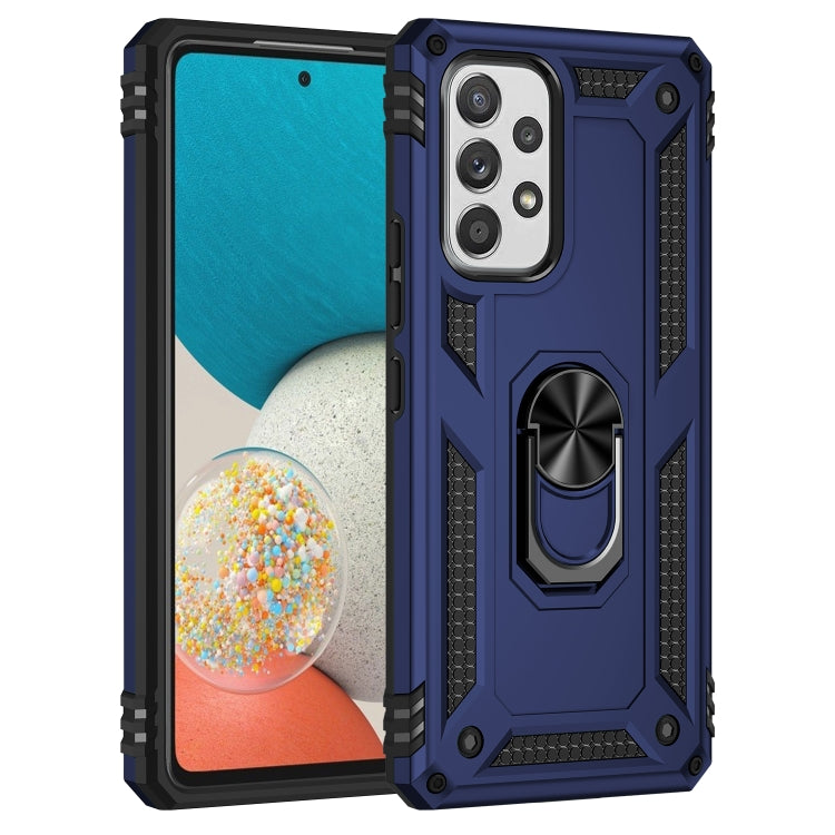 RING ARMOR Tvrdený kryt pre Samsung Galaxy A53 5G - modrý