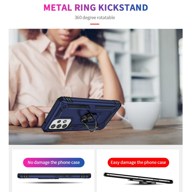 RING ARMOR Tvrdený kryt pre Samsung Galaxy A53 5G - modrý
