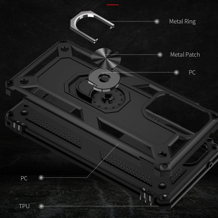 RING ARMOR Tvrdený kryt pre Samsung Galaxy A53 5G - čierny
