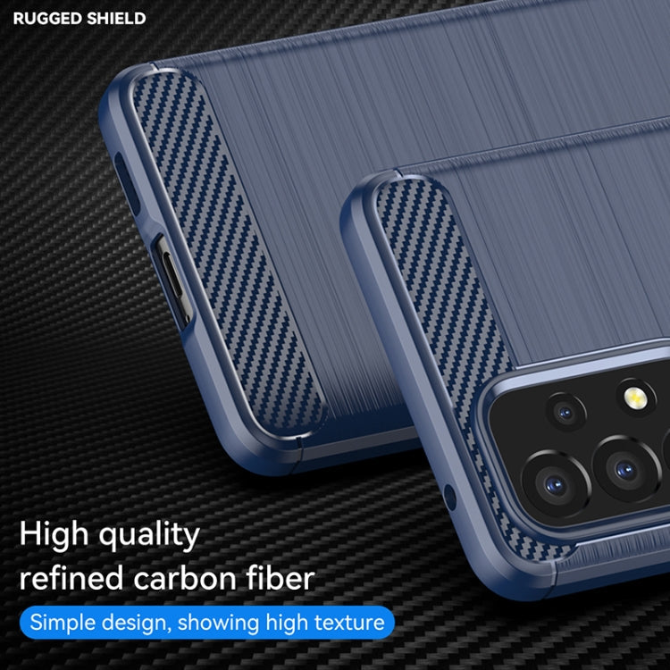 CARBON Zadný obal pre Samsung Galaxy A53 5G - modrý