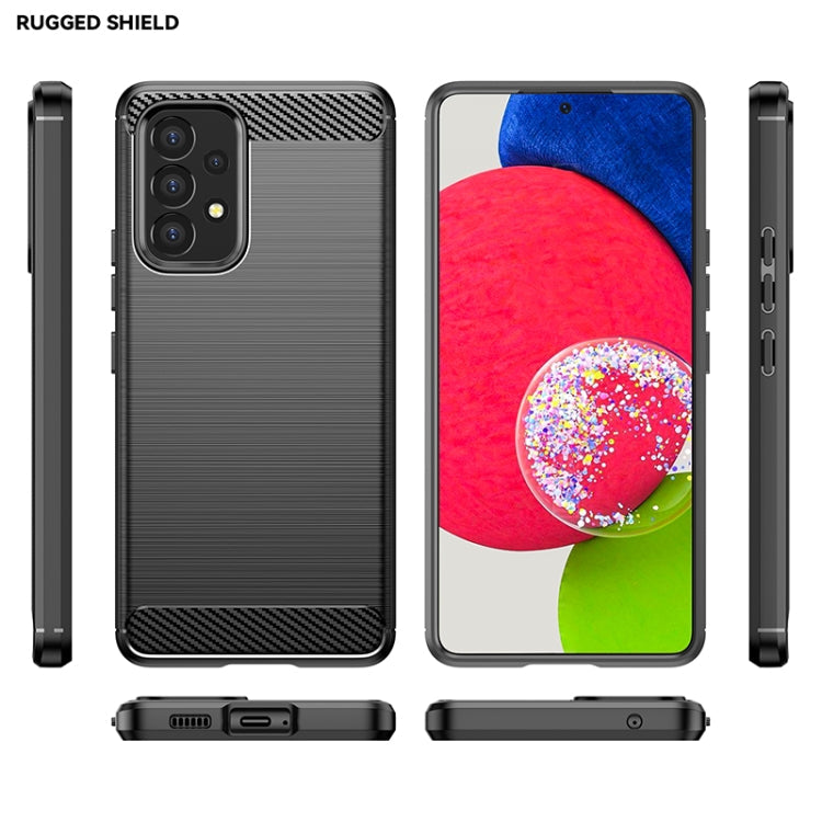 CARBON Zadný obal pre Samsung Galaxy A53 5G - čierny