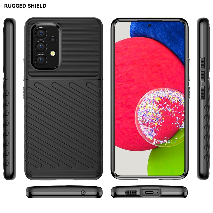 THUNDER Ochranný kryt pre Samsung Galaxy A53 5G - čierny