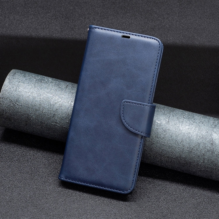 LAMBSKIN Knižkové puzdro pre Samsung Galaxy A54 5G - modré