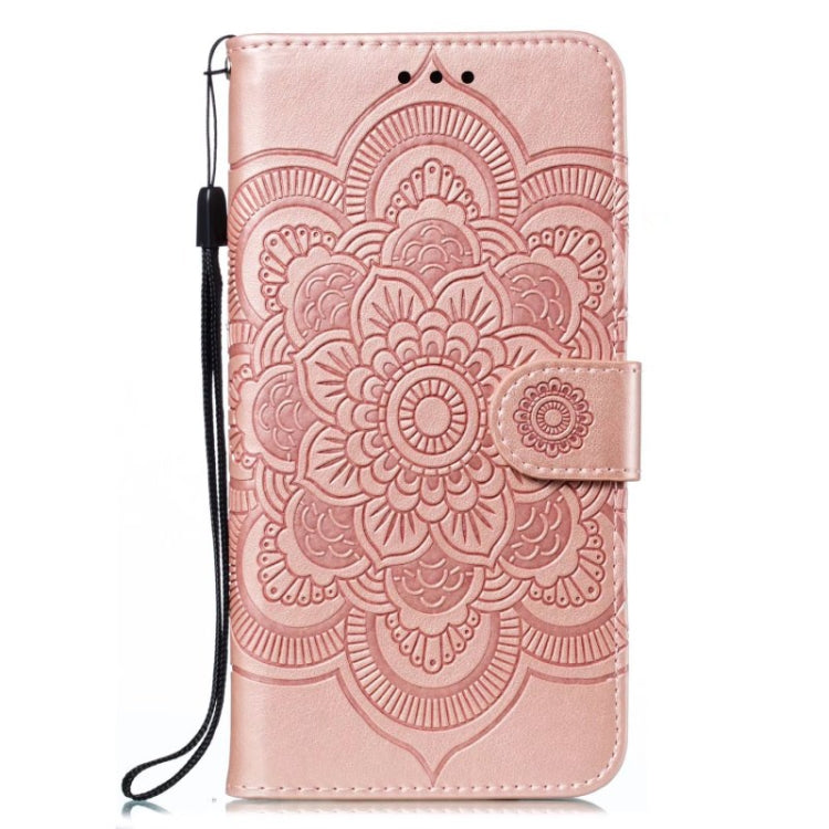 MANDALA Knižkové puzdro pre Samsung Galaxy A54 5G - ružové