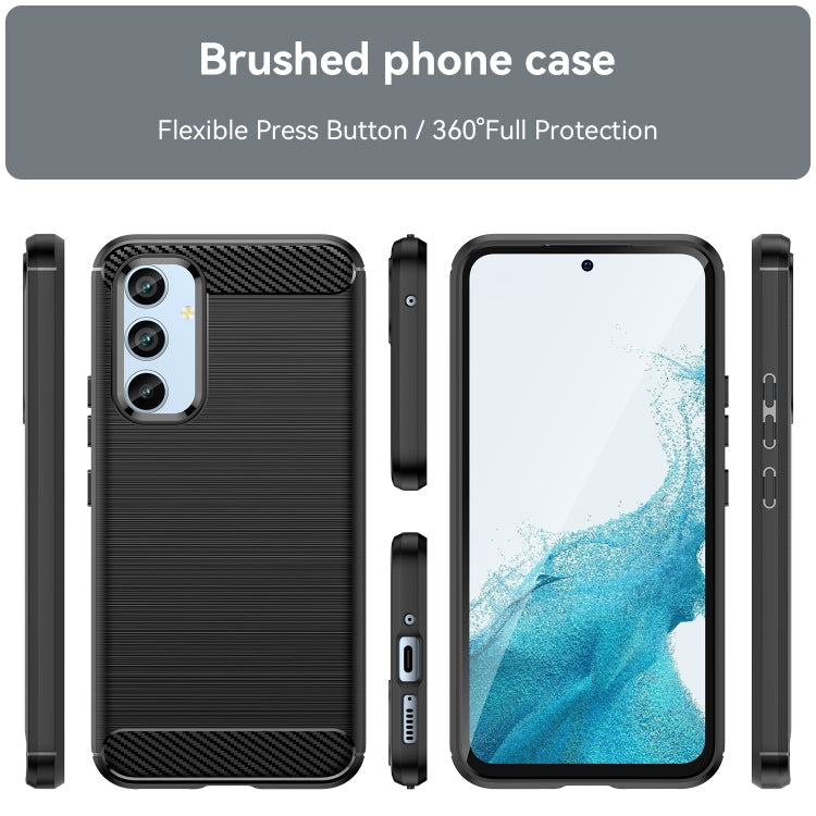 CARBON Zadný obal pre Samsung Galaxy A54 5G - čierny