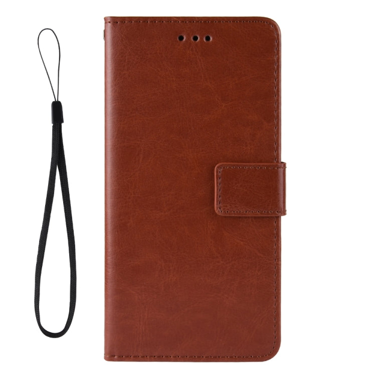 TEXTURE Knižkové puzdro pre Samsung Galaxy A70 - tmavo hnedé
