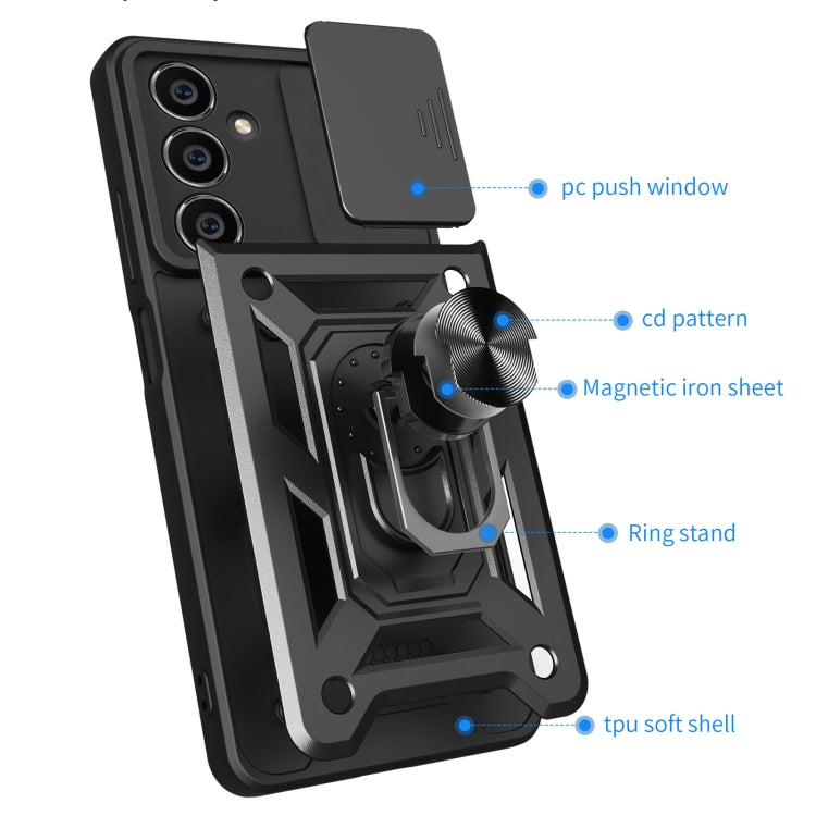 SLIDING Tvrdený kryt pre Samsung Galaxy A05s - zlatý