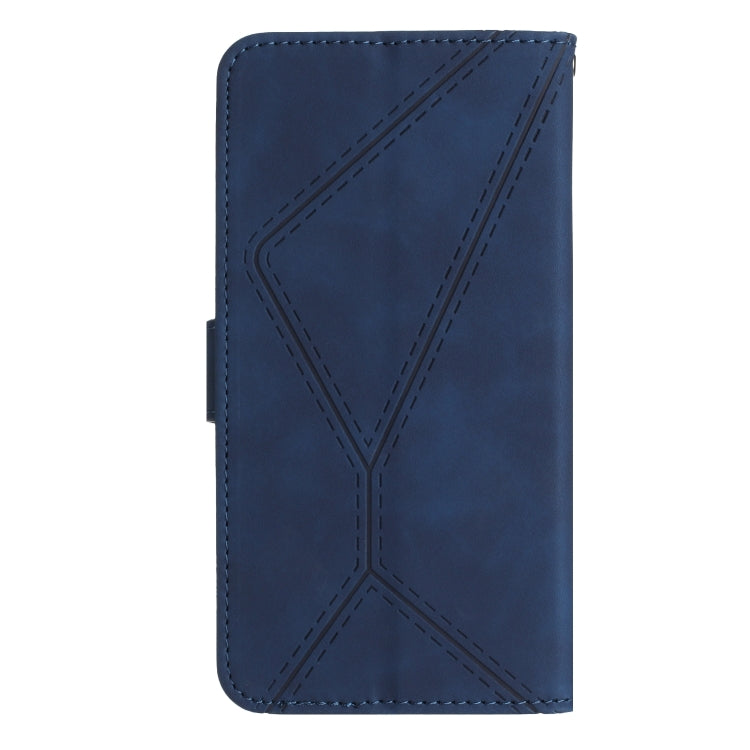 STITCHING Knižkové puzdro pre Samsung Galaxy A05s - modré