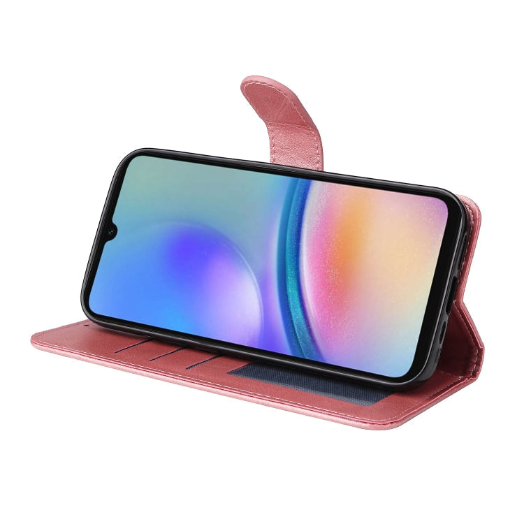 CALF Knižkové puzdro pre Samsung Galaxy A05s - ružové
