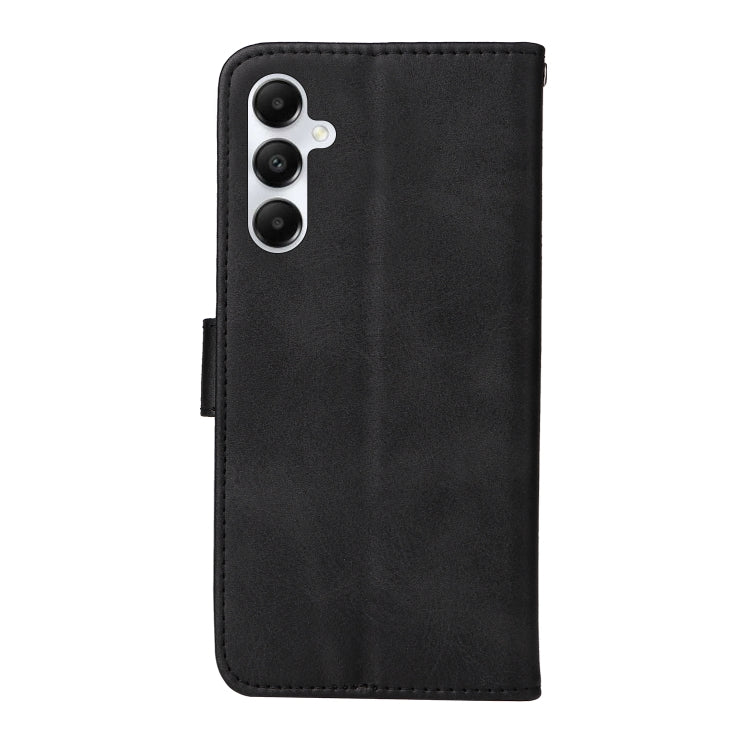 CALF Knižkové puzdro pre Samsung Galaxy A05s - čierne