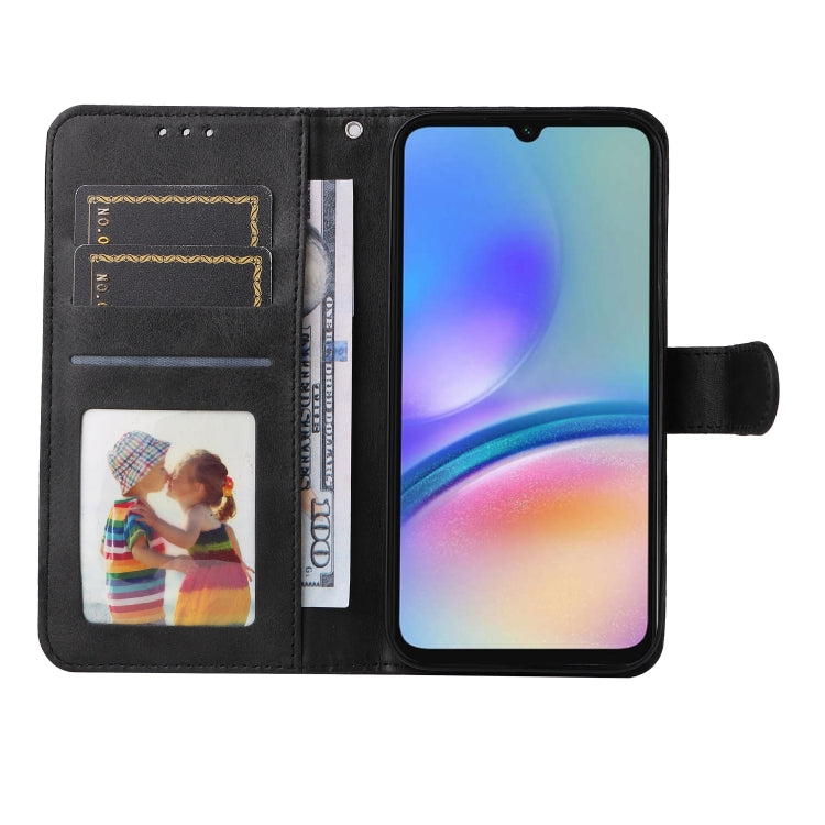 CALF Knižkové puzdro pre Samsung Galaxy A05s - čierne