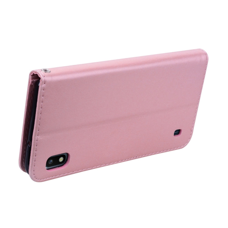ROSE Knižkové puzdro pre Samsung Galaxy A10 - ružové