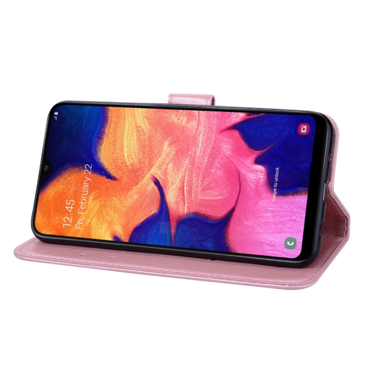 ROSE Knižkové puzdro pre Samsung Galaxy A10 - ružové