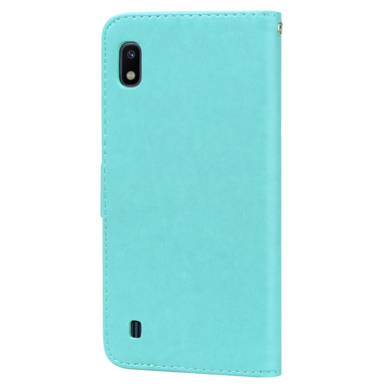 ROSE Knižkové puzdro pre Samsung Galaxy A10 - zelené