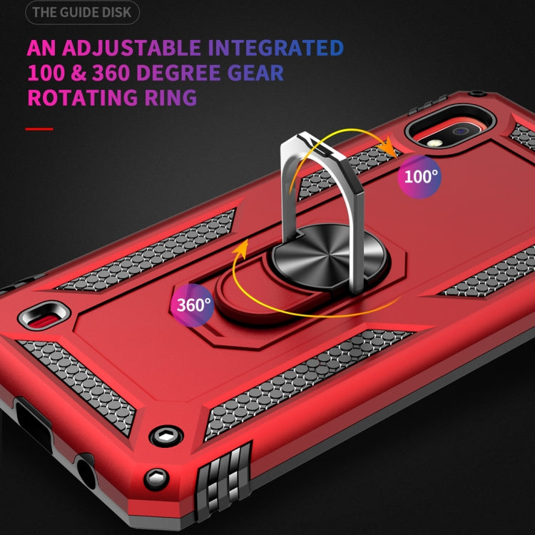 RING ARMOR Tvrdený kryt pre Samsung Galaxy A10 - čierny