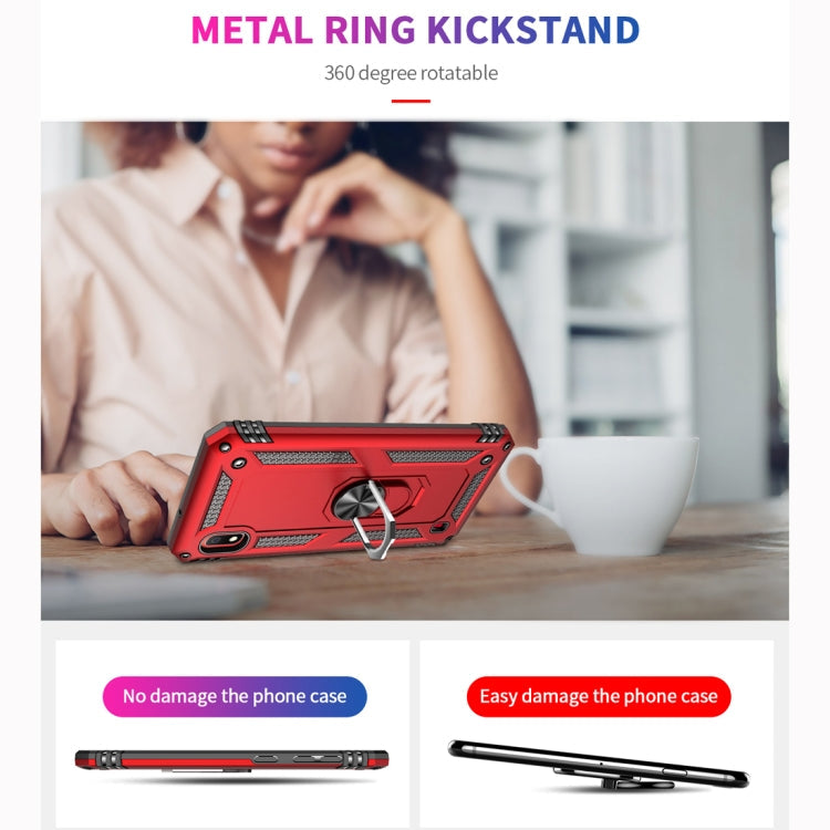 RING ARMOR Tvrdený kryt pre Samsung Galaxy A10 - čierny