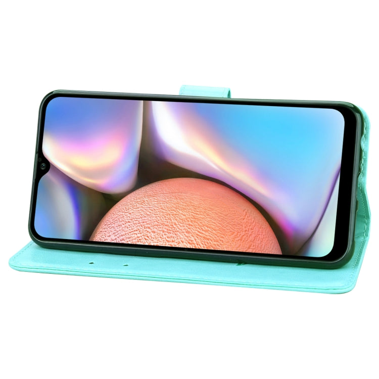 ROSE Knižkové puzdro pre Samsung Galaxy A12 - zelené