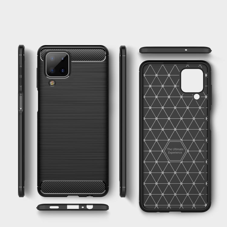 CARBON Zadný obal pre Samsung Galaxy A12 - modrý