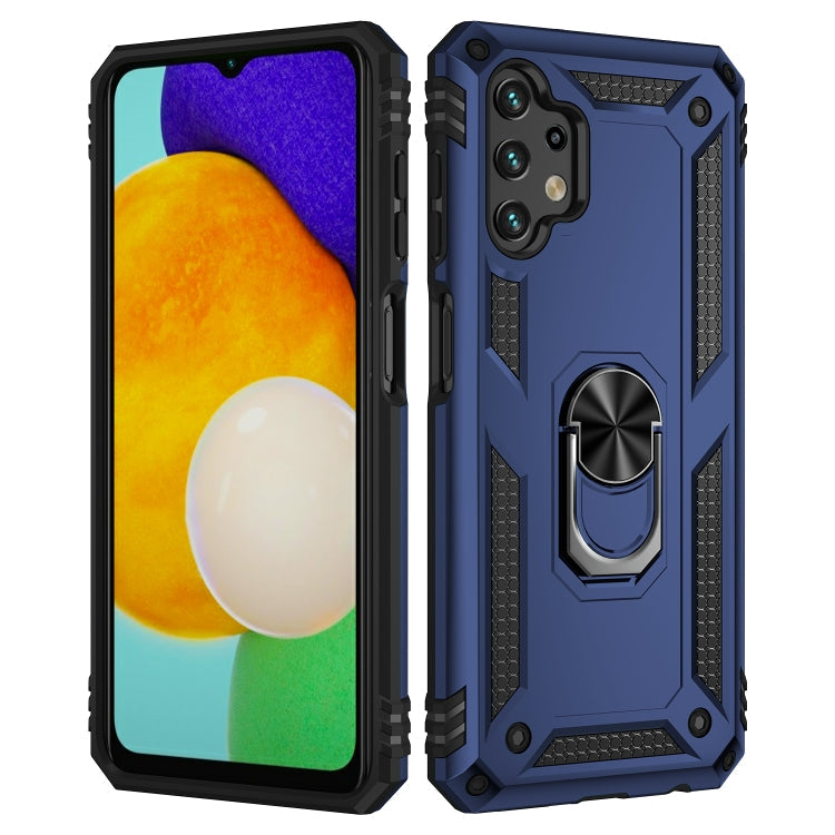 RING ARMOR Tvrdený kryt pre Samsung Galaxy A13 4G - modrý