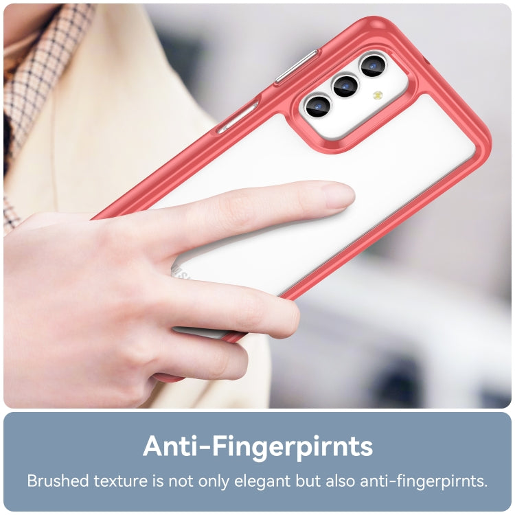 FRAME Zadný kryt pre Samsung Galaxy A13 4G - červený