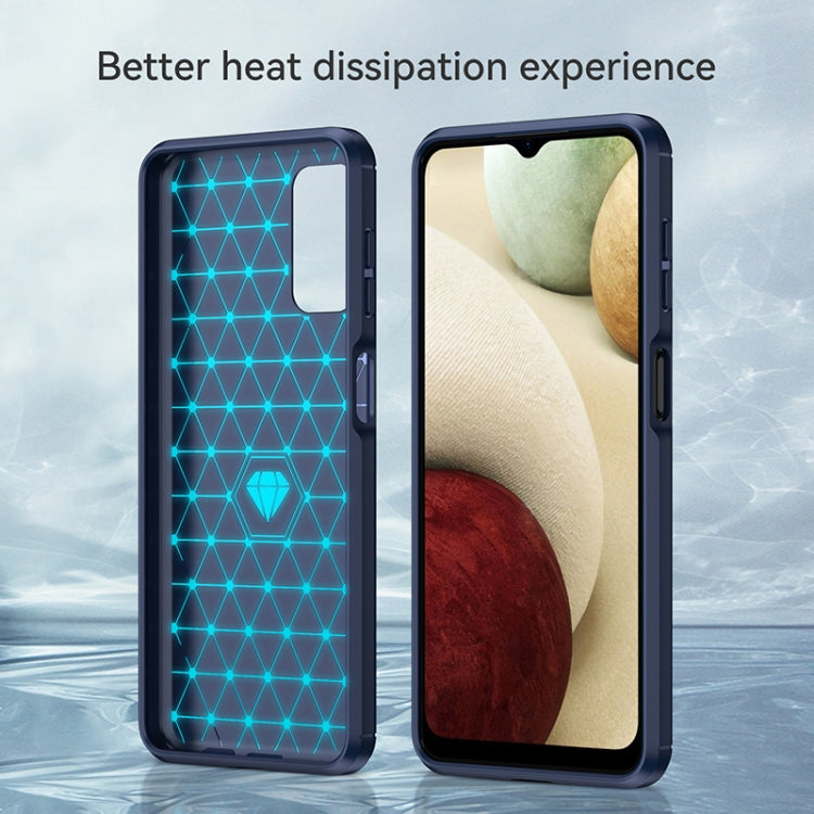 CARBON Zadný obal pre Samsung Galaxy A13 4G - modrý