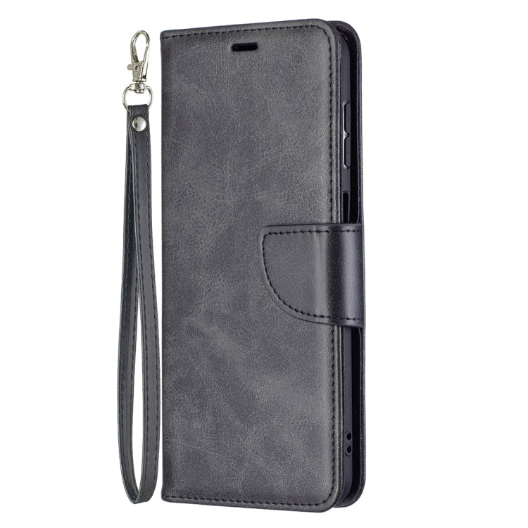 LAMBSKIN Knižkové puzdro pre Samsung Galaxy A13 5G / A04s - čierne