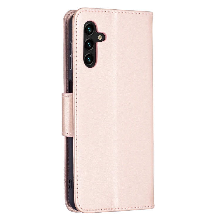 BUTTERFLY Knižkové puzdro pre Samsung Galaxy A13 5G / A04s - ružové