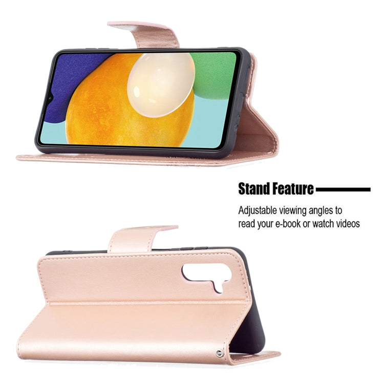 BUTTERFLY Knižkové puzdro pre Samsung Galaxy A13 5G / A04s - ružové