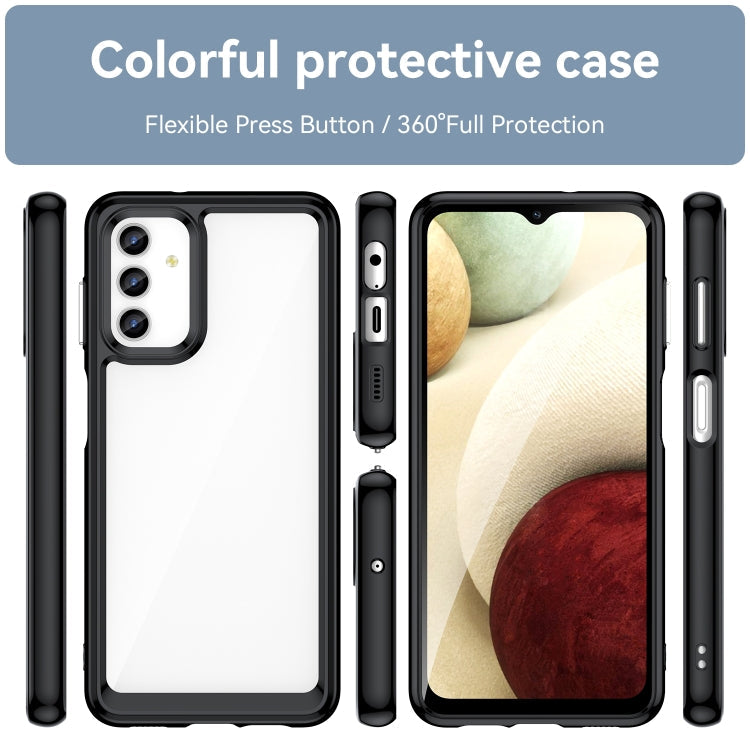 FRAME Zadný kryt pre Samsung Galaxy A13 5G / A04s - čierny