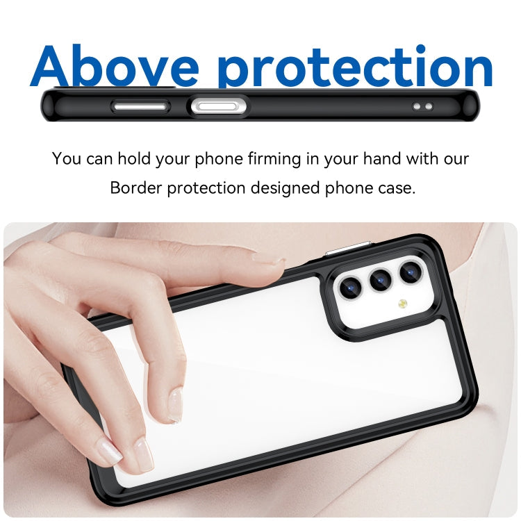 FRAME Zadný kryt pre Samsung Galaxy A13 5G / A04s - čierny