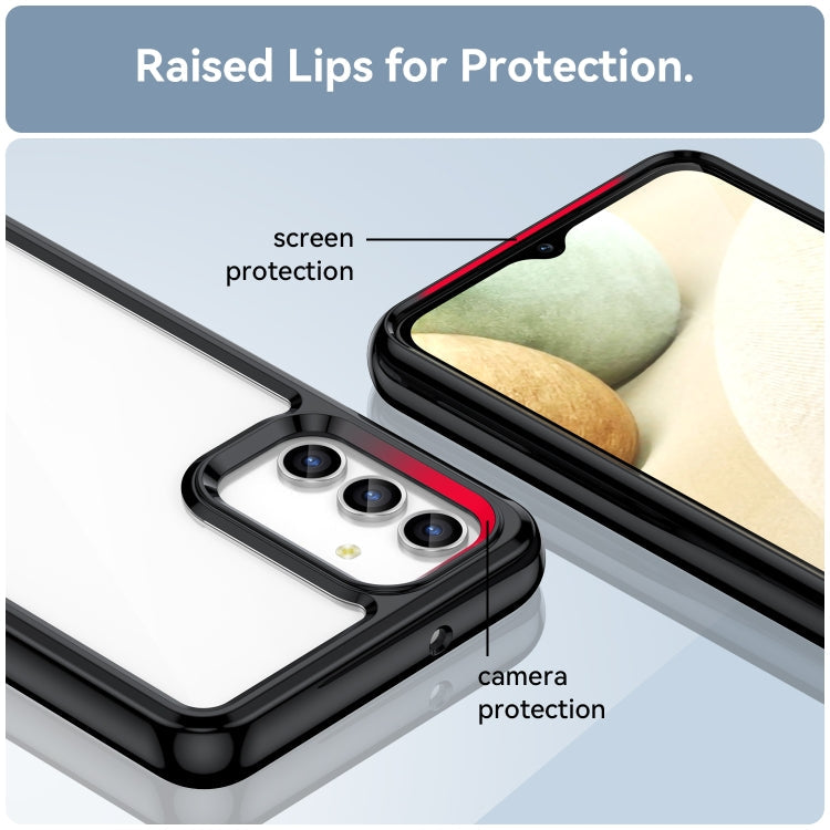 FRAME Zadný kryt pre Samsung Galaxy A13 5G / A04s - čierny