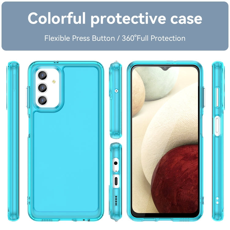 CANDY Zadný obal pre Samsung Galaxy A13 5G / A04s - modrý