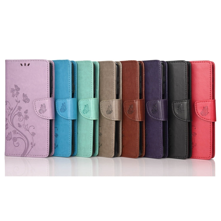 BUTTERFLY Knižkové puzdro pre Samsung Galaxy A14 / A14 5G - zelené