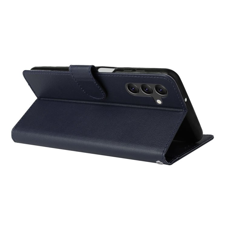 SOLID Knižkové puzdro pre Samsung Galaxy A14 / A14 5G - modré
