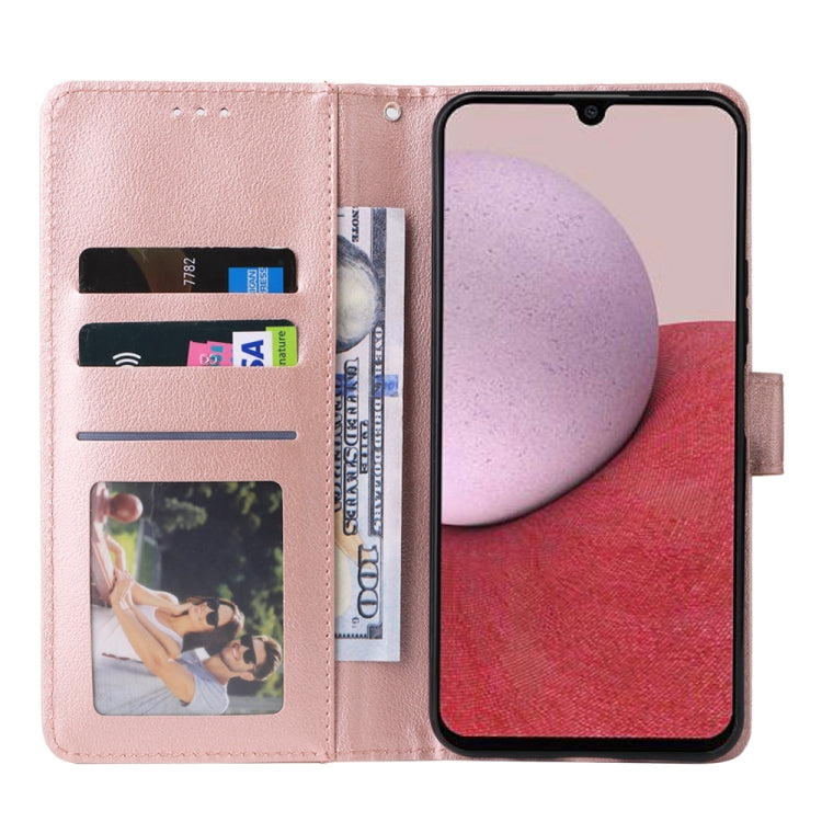 SOLID Knižkové puzdro pre Samsung Galaxy A14 / A14 5G - ružové