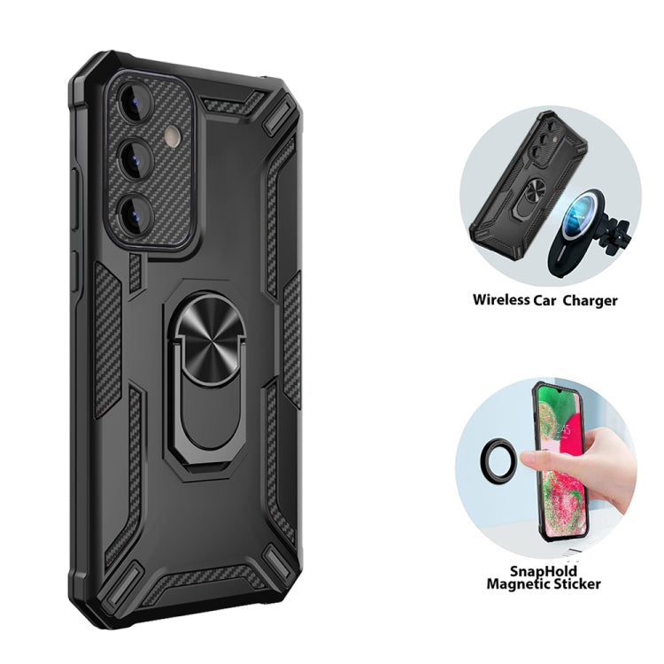 WARSHIP ARMOR Tvrdený kryt pre Samsung Galaxy A14 / A14 5G - zelený