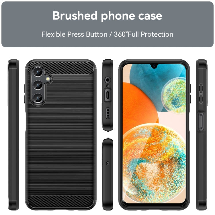 CARBON Zadný obal pre Samsung Galaxy A14 / A14 5G - čierny