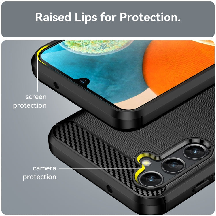 CARBON Zadný obal pre Samsung Galaxy A14 / A14 5G - čierny